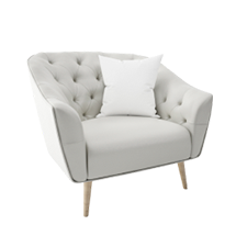Alexander Tufted Velvet Sofa NC
